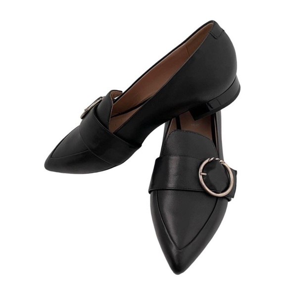 Geox women pointed toe ballet flat dressy shoes - size 5 - Picture 3 of 4